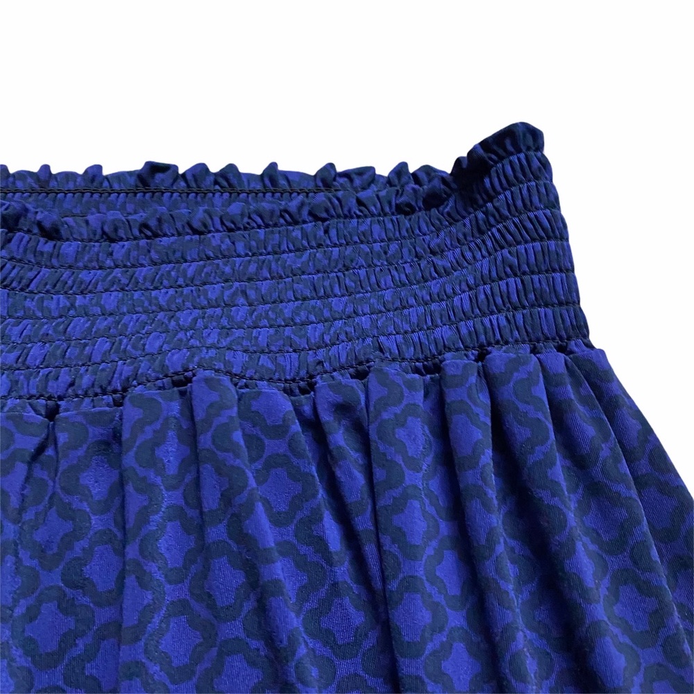 Trend Navy Blue Pants Wide Legs